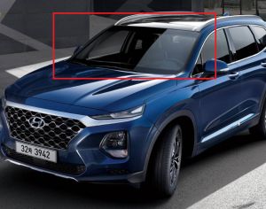 HYUNDAI SANTA FE 2019-2023 წინა საქარე მინა