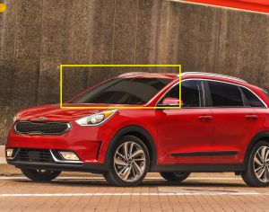 KIA NIRO 2017-2021  წინა საქარე მინა