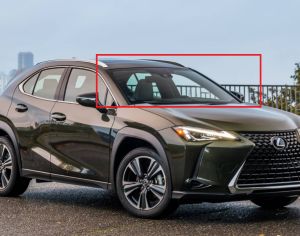 LEXUS UX  2019-2023 წინა საქარე მინა სენსორით და კამერით