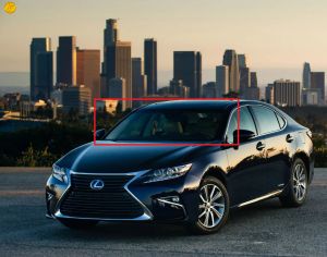 LEXUS ES 350/300 2013-2018 წინა საქარე მინა სენსორით და გამათბობლით