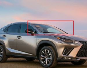 LEXUS NX300 2018-2020 წინა საქარე მინა 2 სენსორით,კამერით და გათბობით