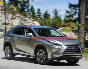 LEXUS NX300 2015-2018 წინა საქარე მინა უსენსორო