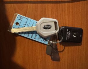 subaru-ს გასაღები, პულტი