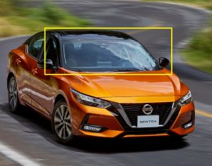 NISSAN SENTRA 2020-2024  წინა საქარე მინა კამერით