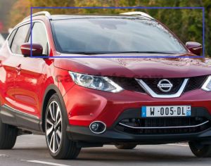 NISSAN QASHQAI 2014-2020 წინა საქარე მინა სენსორიანი/უსენსორო