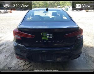 HYUNDAI Elantra ბალკა / გამაძლიერებელი ძელი 2018-2020