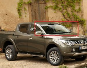 MITSUBISHI L200 2016-2018 წინა საქარე მინა სენსორიანი/უსენსორო