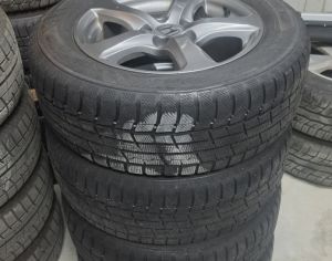 R16 215X60  დისკები ზამთრის ახალი საბურავებით