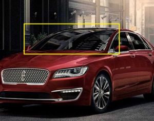 LINCOLN MKZ 2017-2021 წინა საქარე მინა სენსორით და ღია კამერით