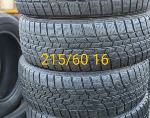 215/60 16 ✅ იდეალური 90% საბურავები ოთხივე 440 ლარი ქუთაისში