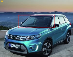 SUZUKI VITARA 2016-2018 წინა საქარე მინა სენსორიანი