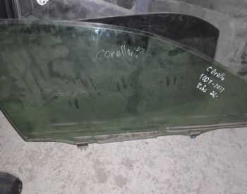 Toyota Corolla 07-12_ის წინა მარჯვენა კარის მინა