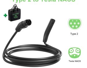 Type 2 - tesla კაბელი ჩანთით